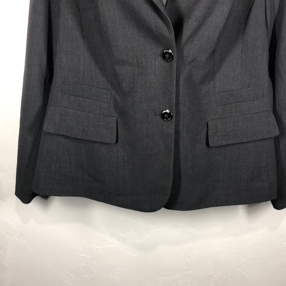 Calvin Klein gray blazer size 14W - Picture 3 of 12